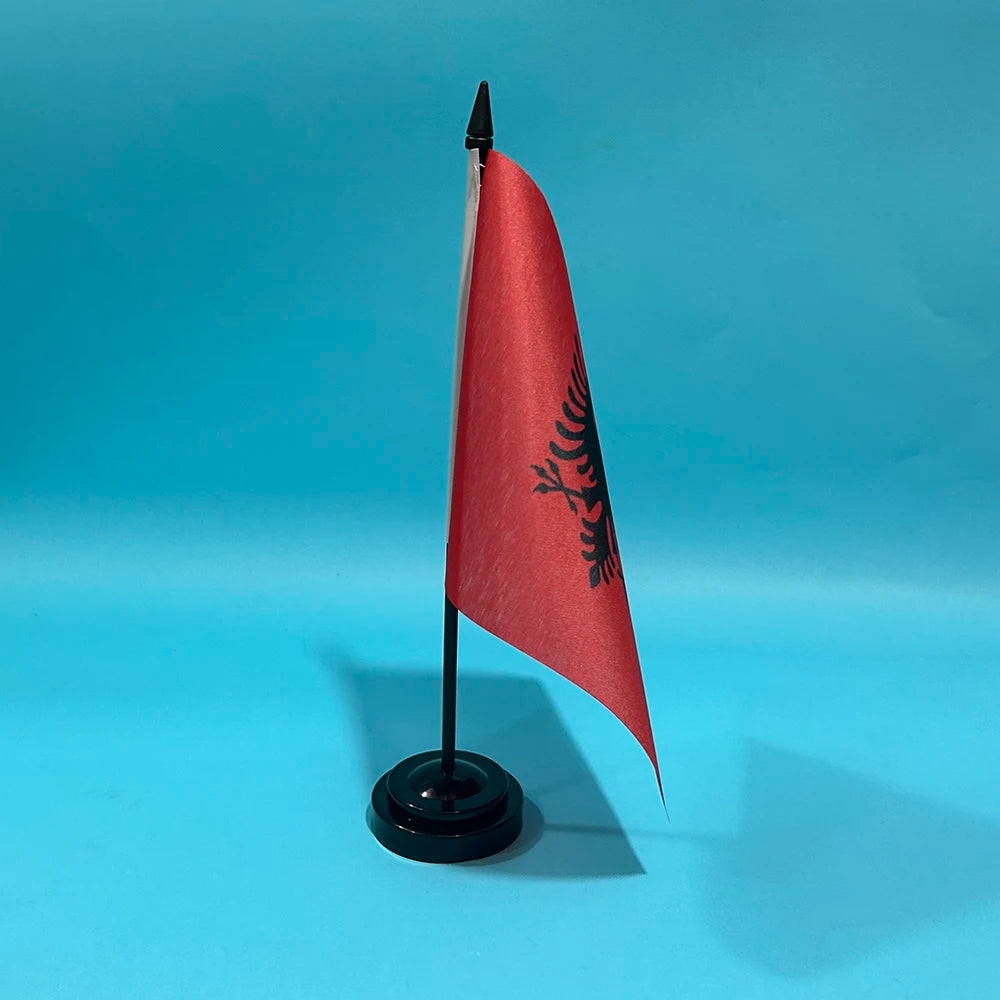 Albania Desk Flag 🔥🇦🇱 | Affiche Tes Origines Avec Fierté