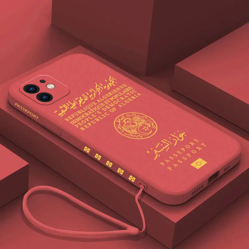 🇩🇿 Ton iPhone en mode identité ! | Coque Passeport Algérie 🔥📱