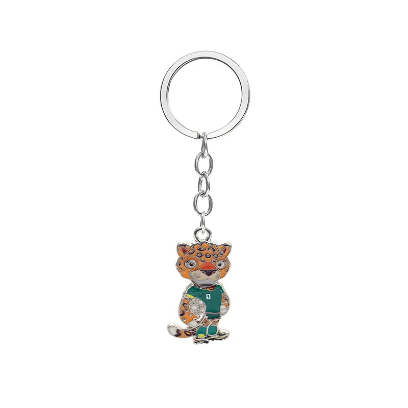 WorldKey 2026 🏆🔑⚽ | Porte-Clés Mascotte Coupe du Monde 2026 — 8 Designs Exclusifs