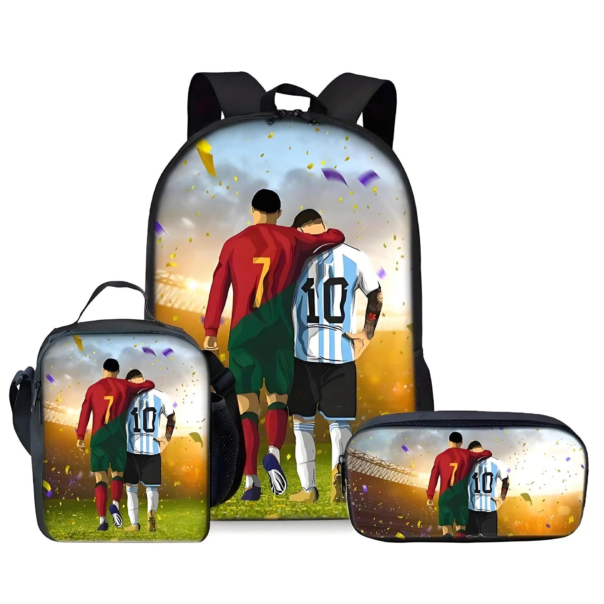 ⚽🔥 Le pack scolaire CR7 complet ! | 3 pièces pour l’école 🎒