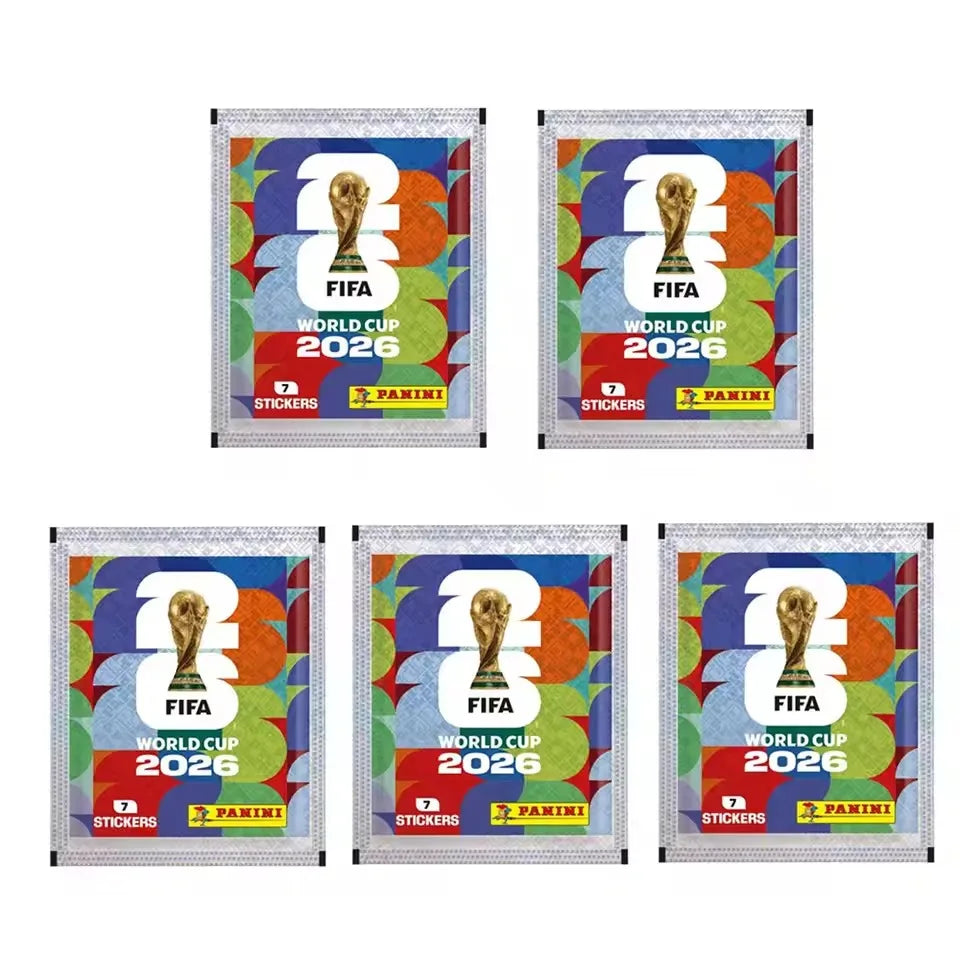 Coffret Collector Autocollants Panini FIFA Coupe du Monde 2026 – 50 Sachets