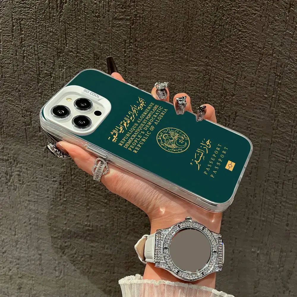 🇩🇿 Ton iPhone = ton identité ! | Coque Passeport Algérie 🔥📱
