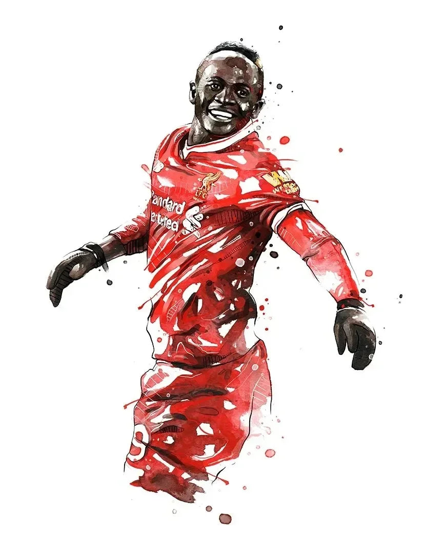Watercolor Football Art 🔥🎨⚽ | Quand Le Football Devient Une Œuvre D'Art