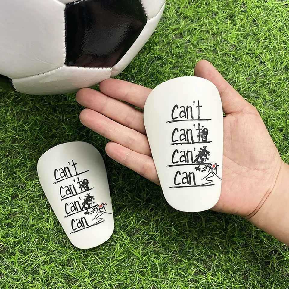 ⚽🔥 Protège-Tibias Loogdeel | Mini Shin Guards EVA+PP | XS & S | Noir & Blanc | Football Entraînement & Match
