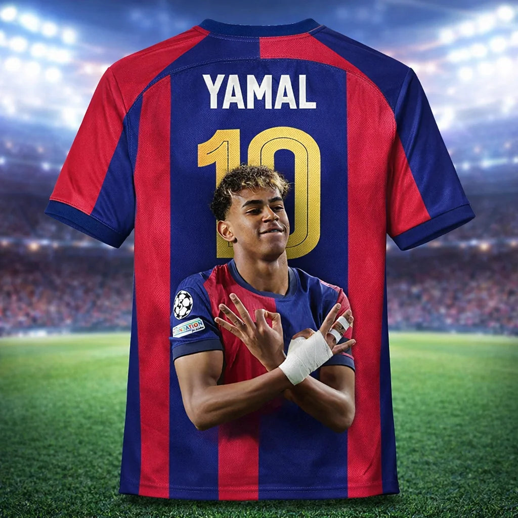 T-Shirt Family Yamal 👨‍👩‍👧⚽ | Le Look Assorti des Fans