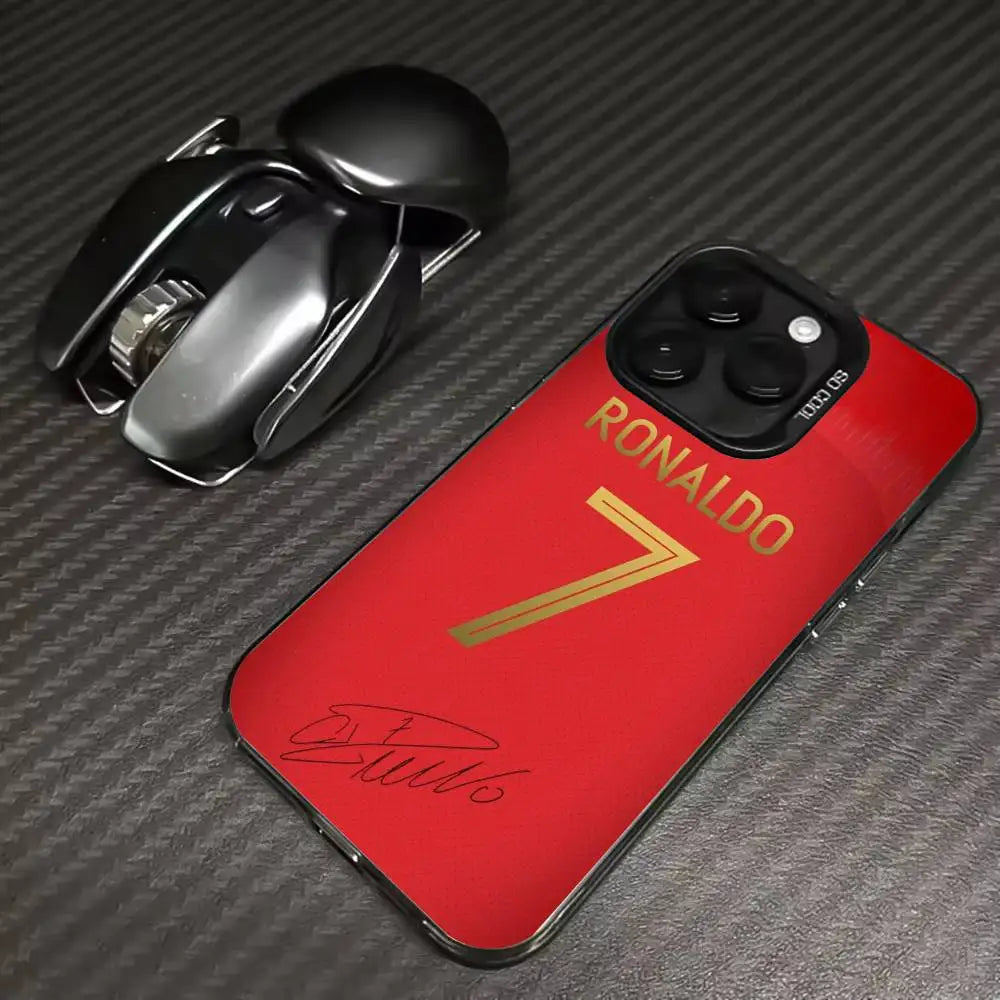Coque iPhone The Relentless Number 7 | Cristiano Ronaldo CR7 | TPU Premium | iPhone 11 à 17