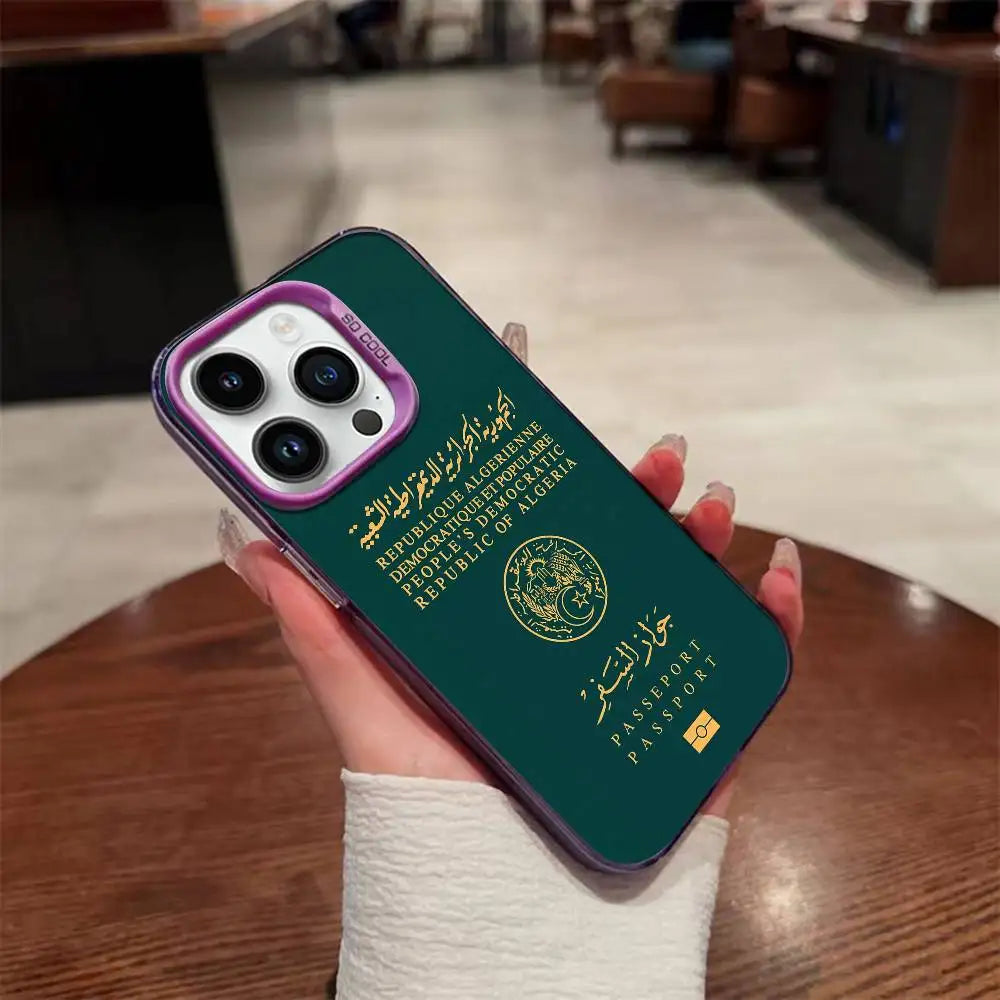 🇩🇿 Ton iPhone = ton identité ! | Coque Passeport Algérie 🔥📱