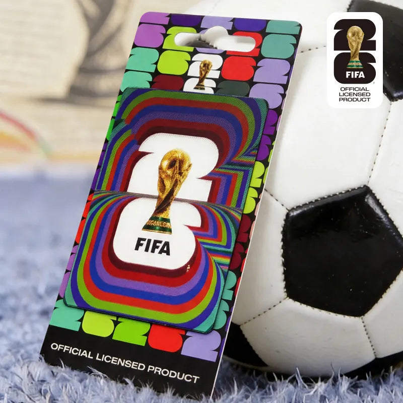 FIFA 2026 Fan Pack | Aimant Réfrigérateur + Épingle Créative | Édition Coupe du Monde