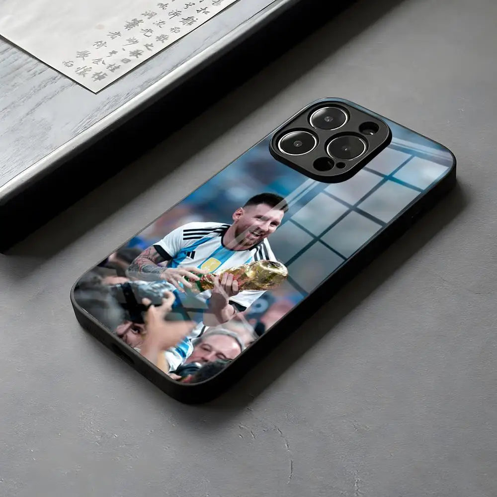 Messi Glass Elite 🔥📱⚽ | Le Style Verre Premium du GOAT