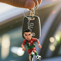 Porte-Clés CR7 🔥⚽ | Acrylique Premium, Impression HD, Collector Cristiano Ronaldo