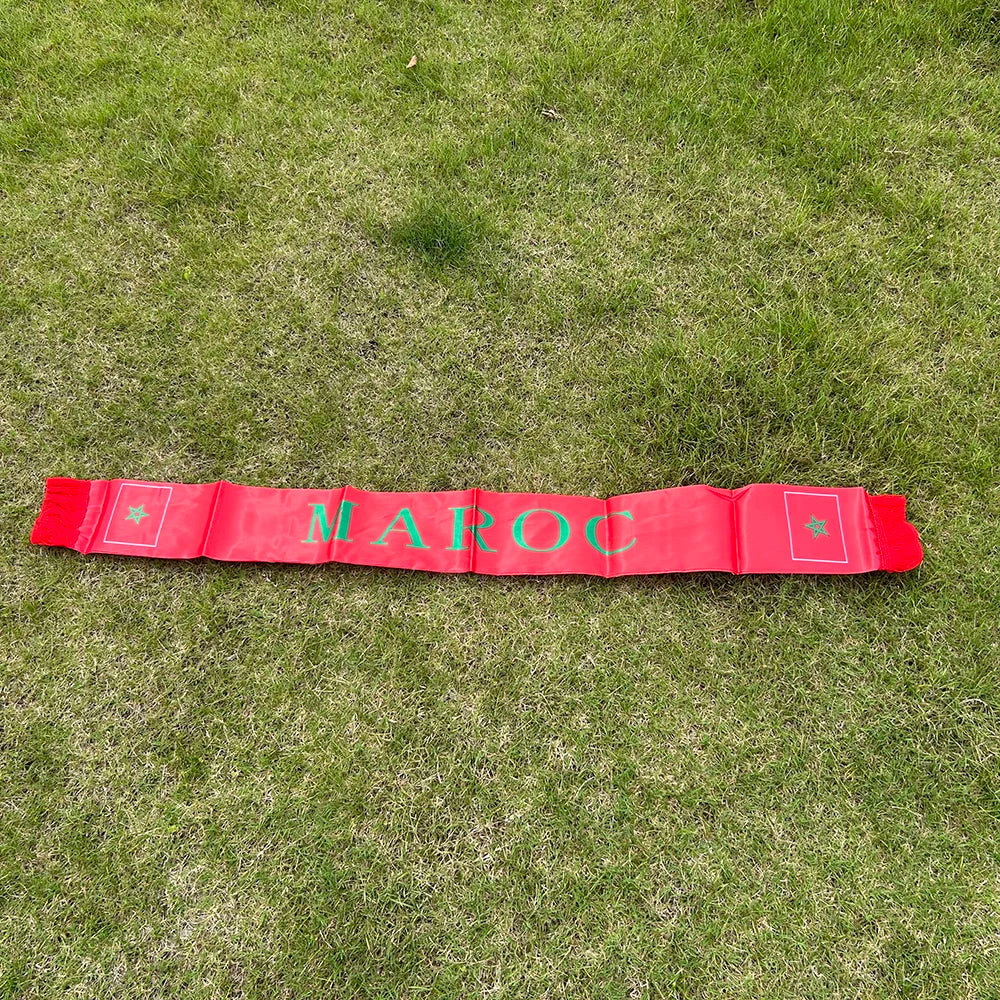 Morocco Scarf Flag 2026 🔥🇲🇦 | Montre Ta Fierté Marocaine