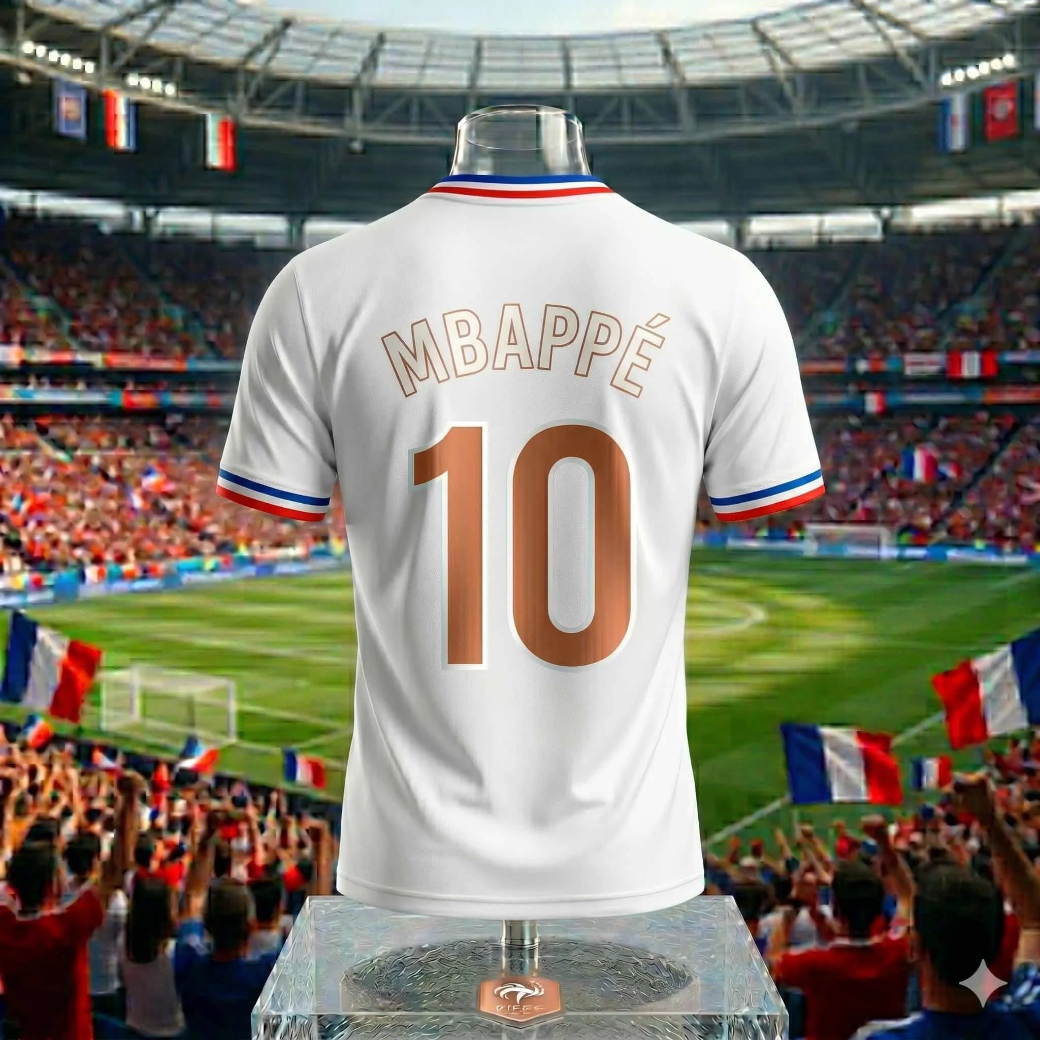 T-Shirt France N°10 Junior ⚽ | Le Favori des Jeunes Supporters