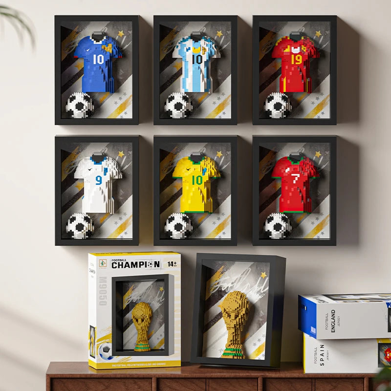 Cadre Football Collector 🏆⚽ | Plus de 800 Pièces à Assembler