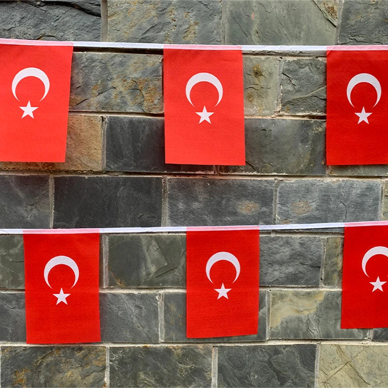 Turkey Festival Flags 🔥🇹🇷🏳️ | Transforme Chaque Événement En Fête