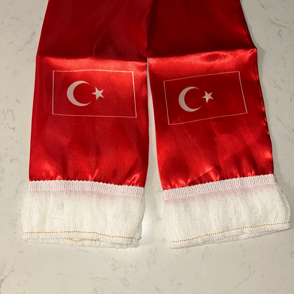 Turkey Fan Scarf 🔥🇹🇷🧣 | Porte Les Couleurs De La Turquie Avec Fierté