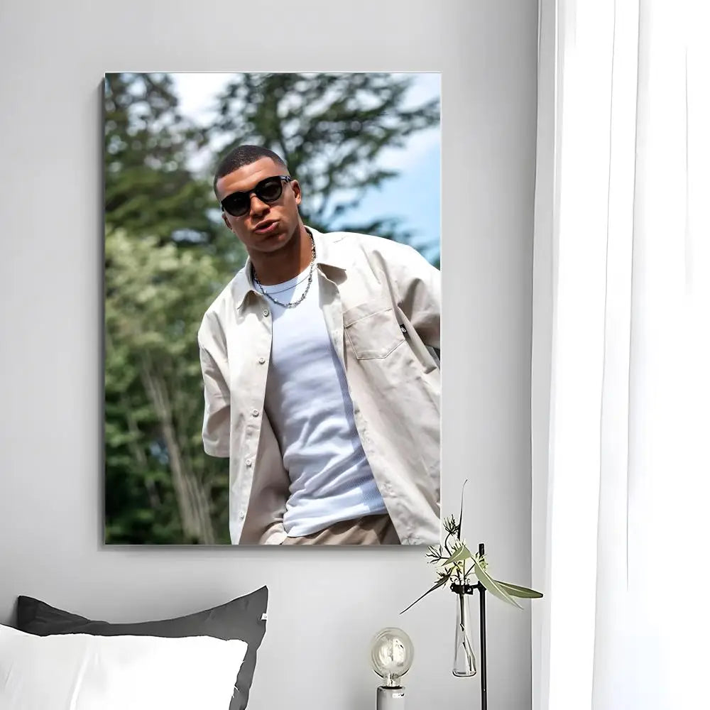 Poster Mbappé Premium 🔥⚽ | 10 Designs Exclusifs | 5 Formats Sans Cadre