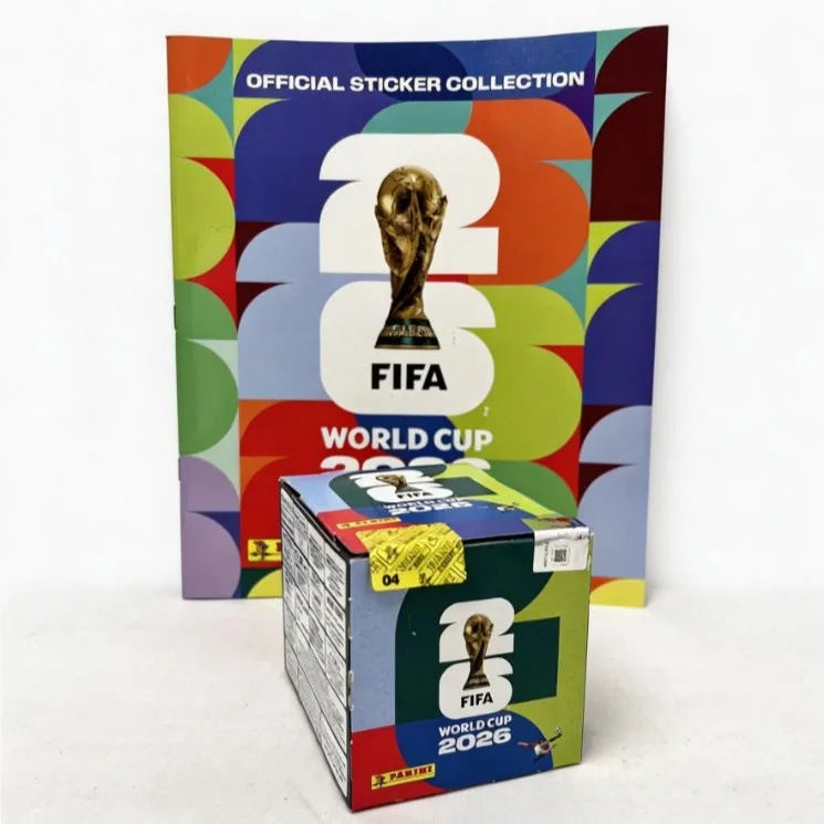 Coffret Collector Autocollants Panini FIFA Coupe du Monde 2026 – 50 Sachets