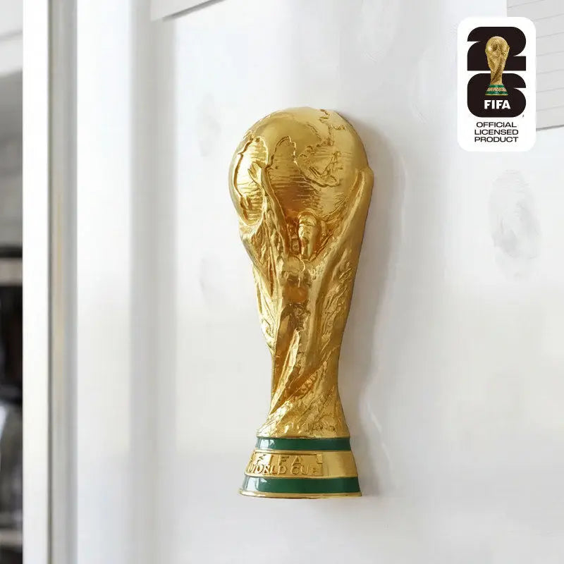 Magnet Trophée FIFA Coupe du Monde 2026 – Sticker Magnétique Réfrigérateur | 2 Tailles | Souvenir Officiel Fan Football