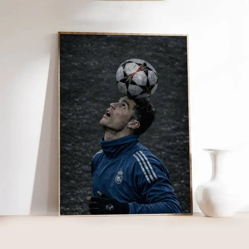 CR7 Gloss Elite 🔥🖼️⚽ | Poster Fan Cristiano Ronaldo Finition Brillante — 2 Coloris