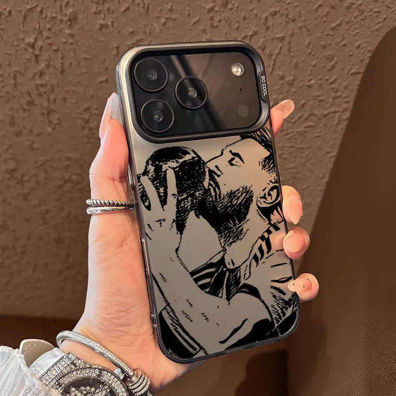Messi GOAT Case 🔥📱🐐 | Coque iPhone Fan Messi PC + TPU – iPhone 11→17 | Multi-Designs