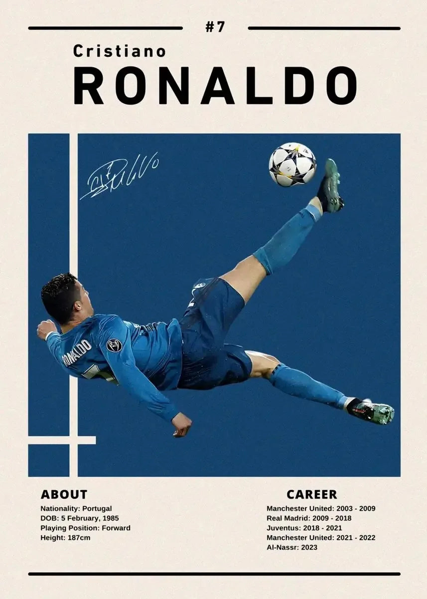 Legend Poster 🔥🏆⚽ | Une Légende Sur Votre Mur