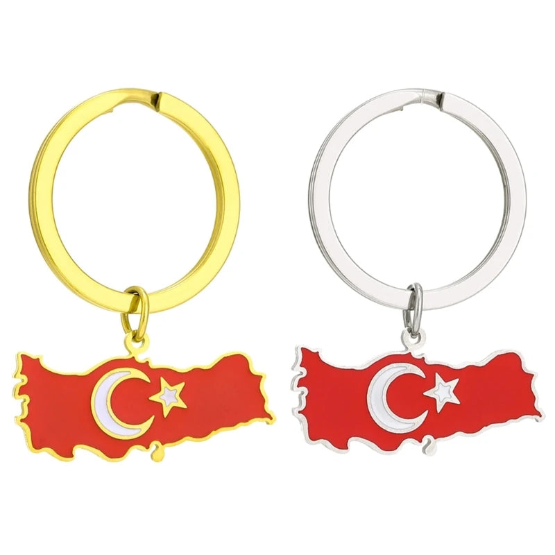Turkey Map Keychain 🔥🇹🇷🔑 | Emporte La Turquie Partout Avec Toi