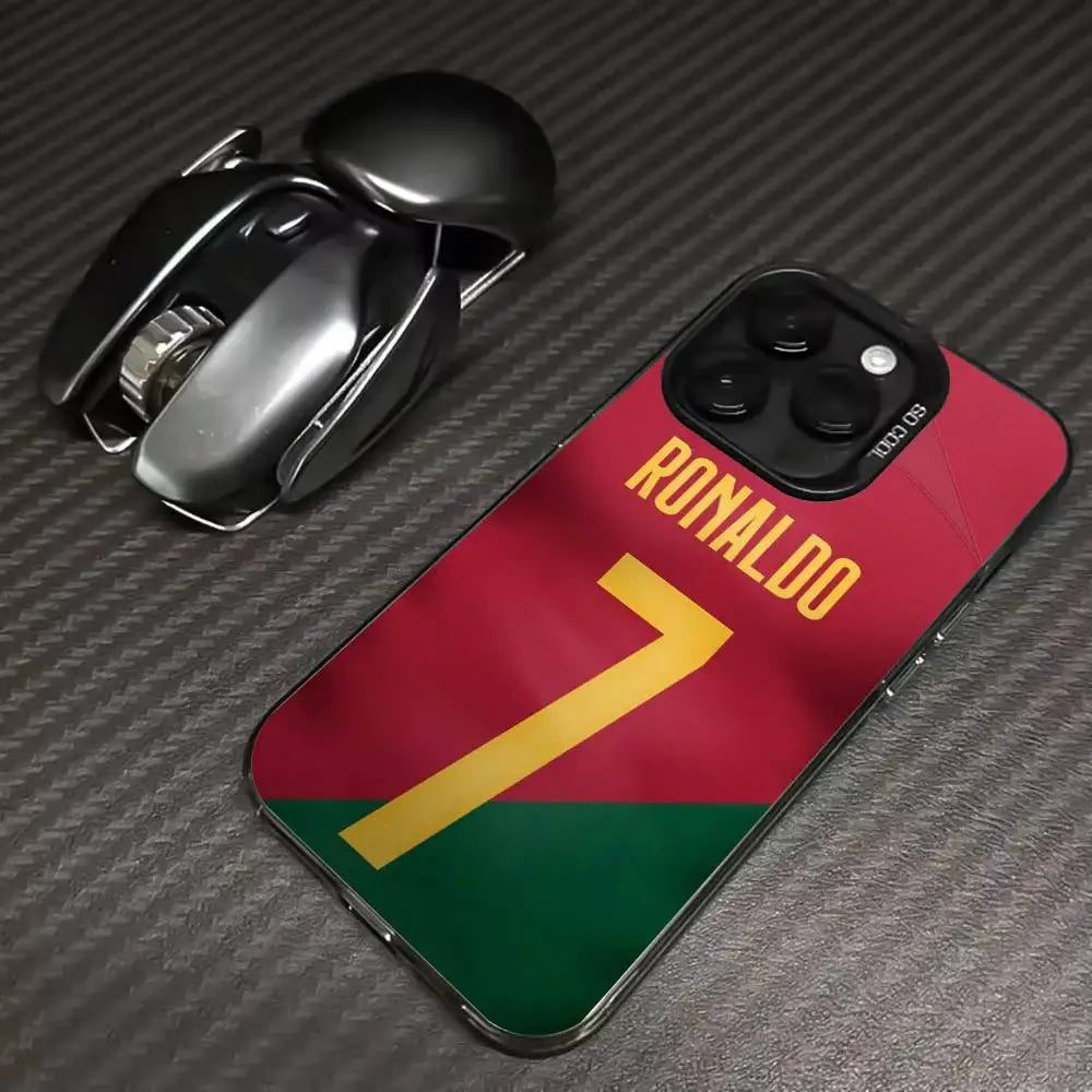 Coque iPhone The Relentless Number 7 | Cristiano Ronaldo CR7 | TPU Premium | iPhone 11 à 17