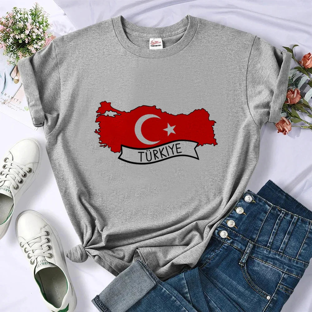 Turkey Casual Tee 🔥🇹🇷👕 | Représente La Turquie Avec Style