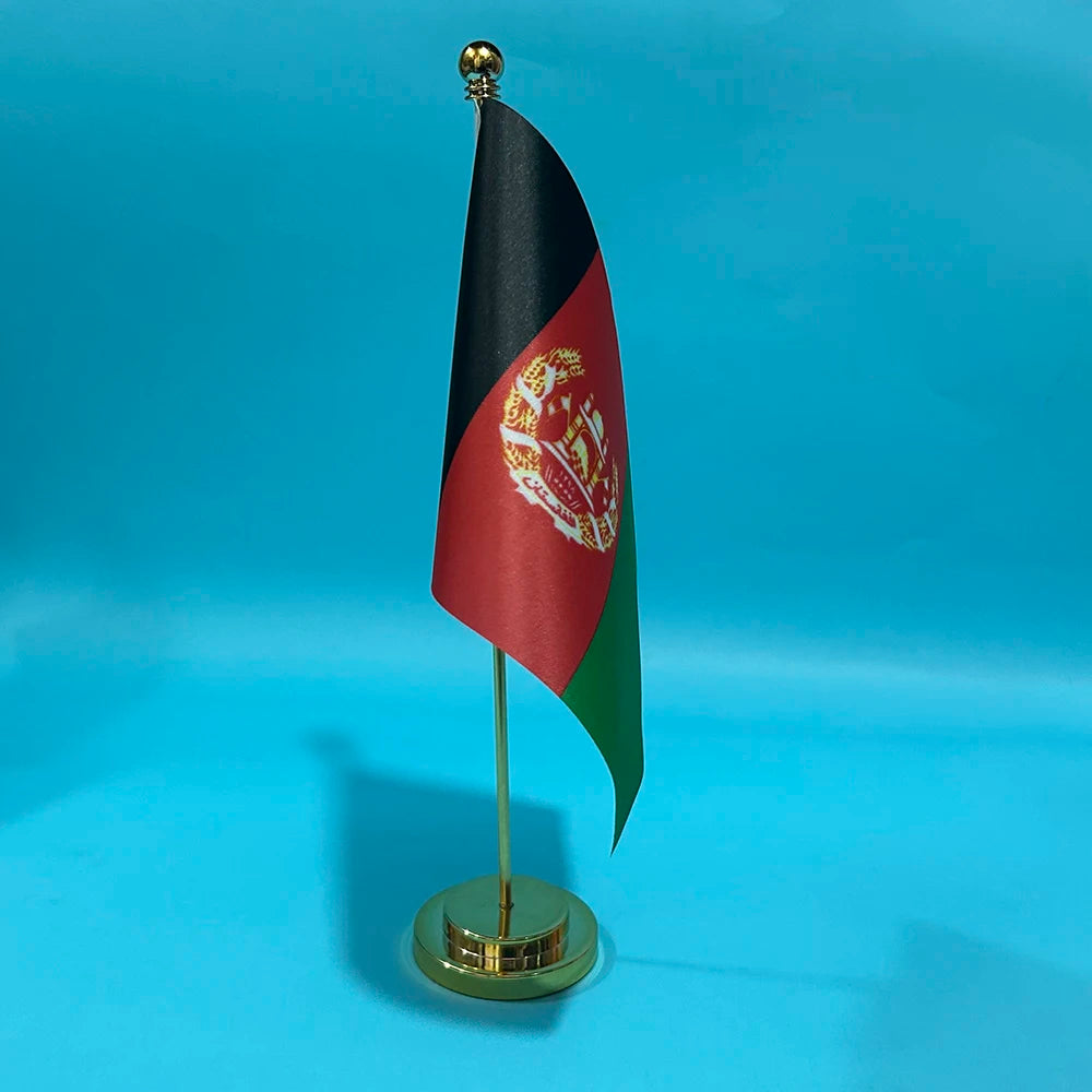 🇦🇫 Petit mais puissant ! | Drapeau de Bureau Afghanistan Premium 🔥