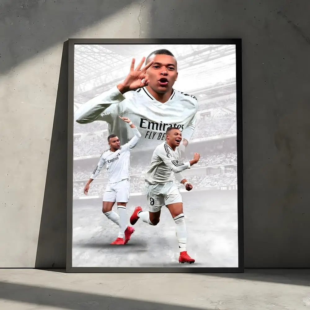 Mbappé Speed Wall Art 🔥⚡🇫🇷 | La Vitesse d'une Star Sur Ton Mur