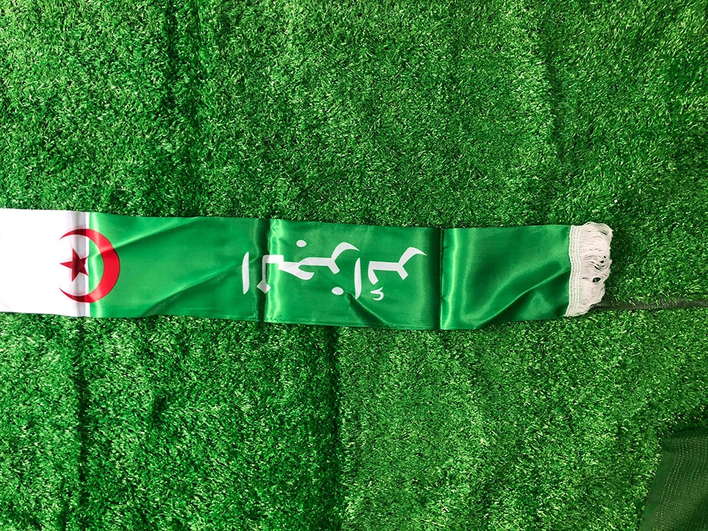 🇩🇿 Montre ta fierté en mode supporter ! | Écharpe Algérie 🔥
