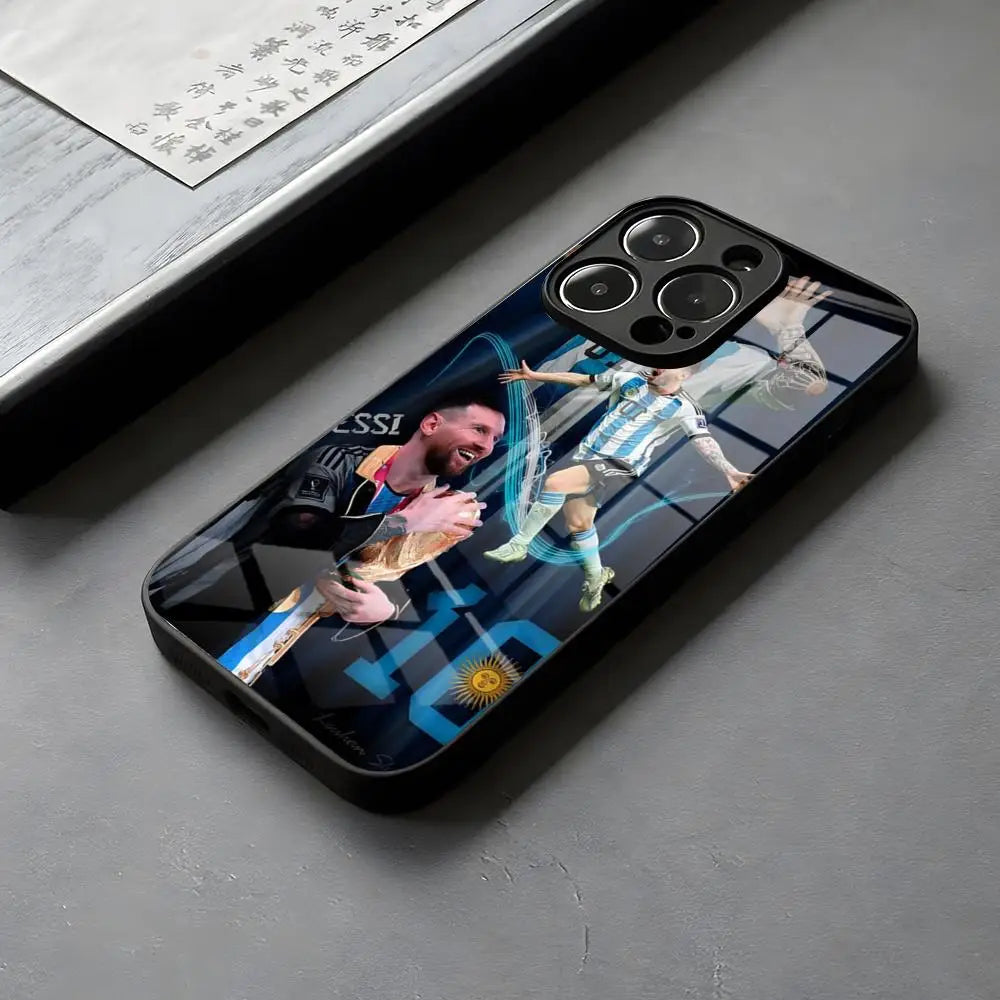 Messi Glass Elite 🔥📱⚽ | Le Style Verre Premium du GOAT