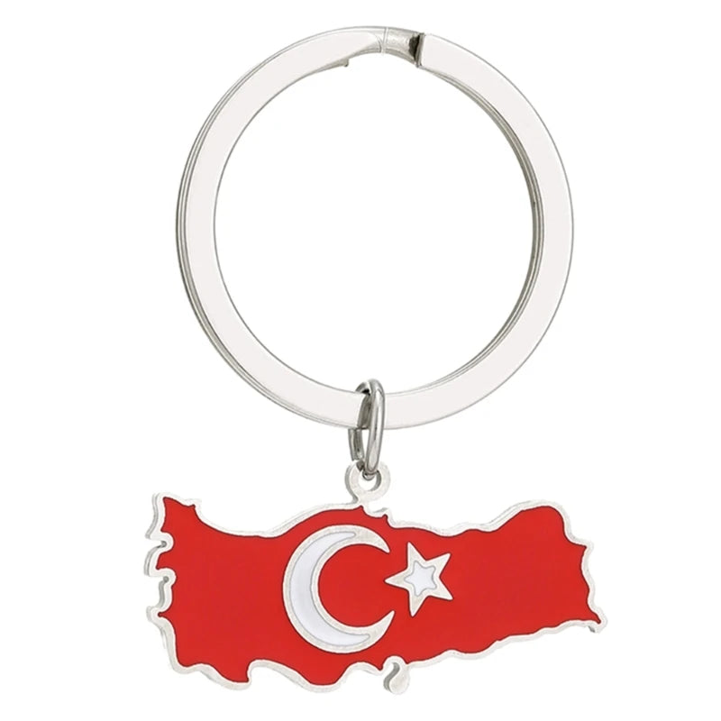Turkey Map Keychain 🔥🇹🇷🔑 | Emporte La Turquie Partout Avec Toi