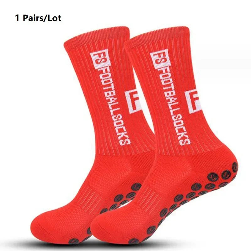 Grip Socks Pro ⚽🔥 | Chaussettes Antidérapantes Football – 23 Coloris – Taille 38-46