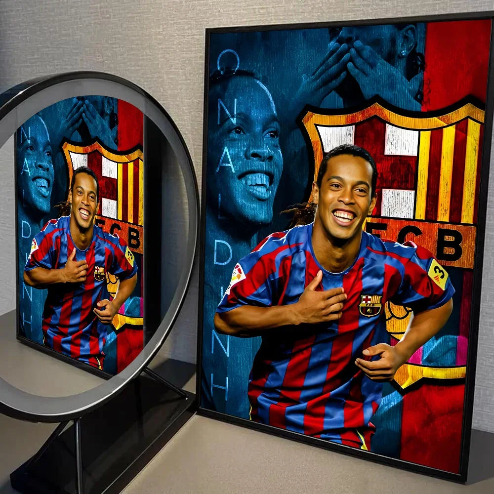 Dinho Magic Wall Art 🔥✨🇧🇷 | L'Art Et La Magie Du Football
