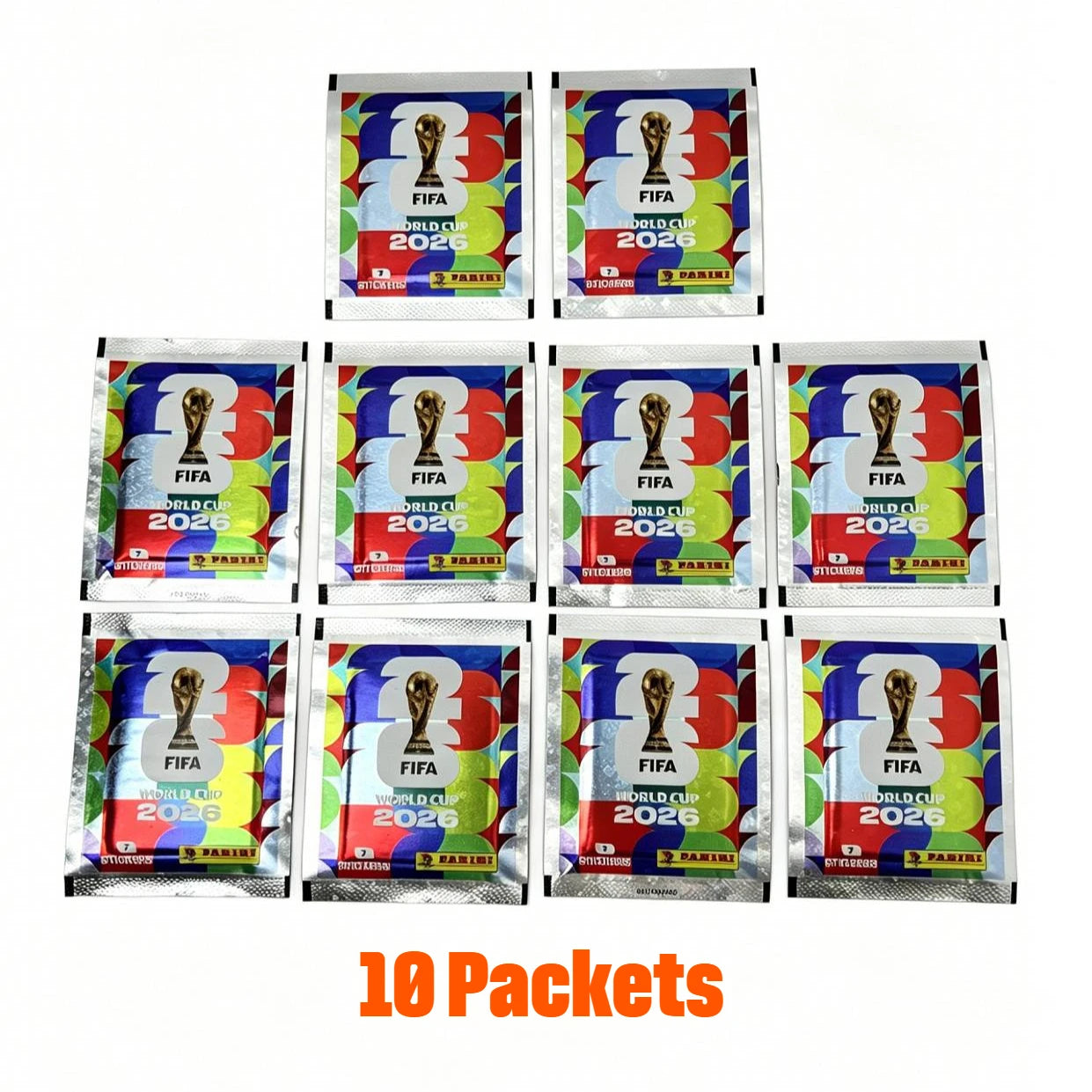 Boîte de 350 Autocollants Panini FIFA Coupe du Monde 2026 – 50 Paquets