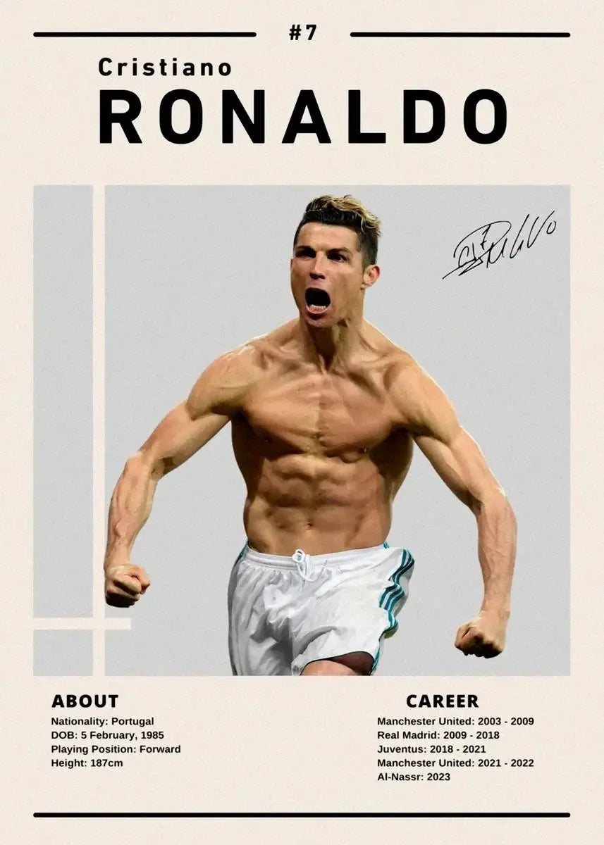 Legend Poster 🔥🏆⚽ | Une Légende Sur Votre Mur