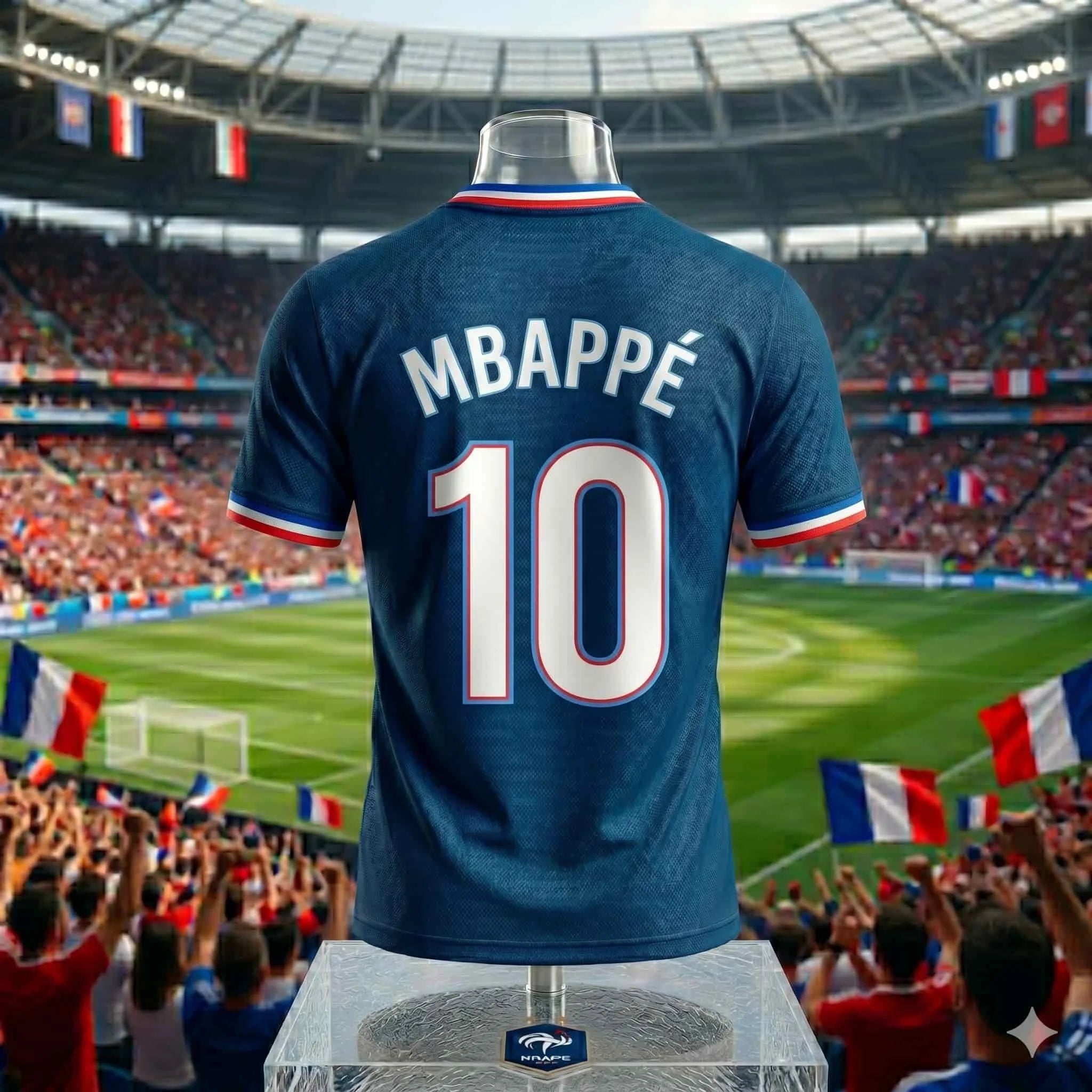 T-Shirt France N°10 Junior ⚽ | Le Favori des Jeunes Supporters