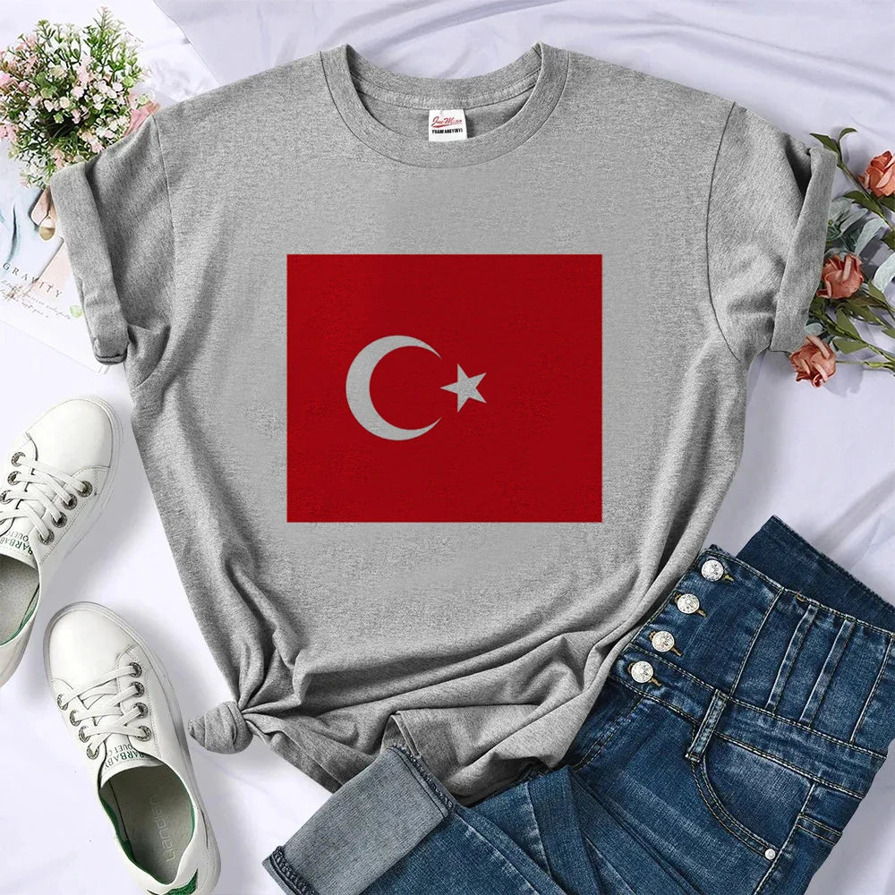 Turkey Casual Tee 🔥🇹🇷👕 | Représente La Turquie Avec Style