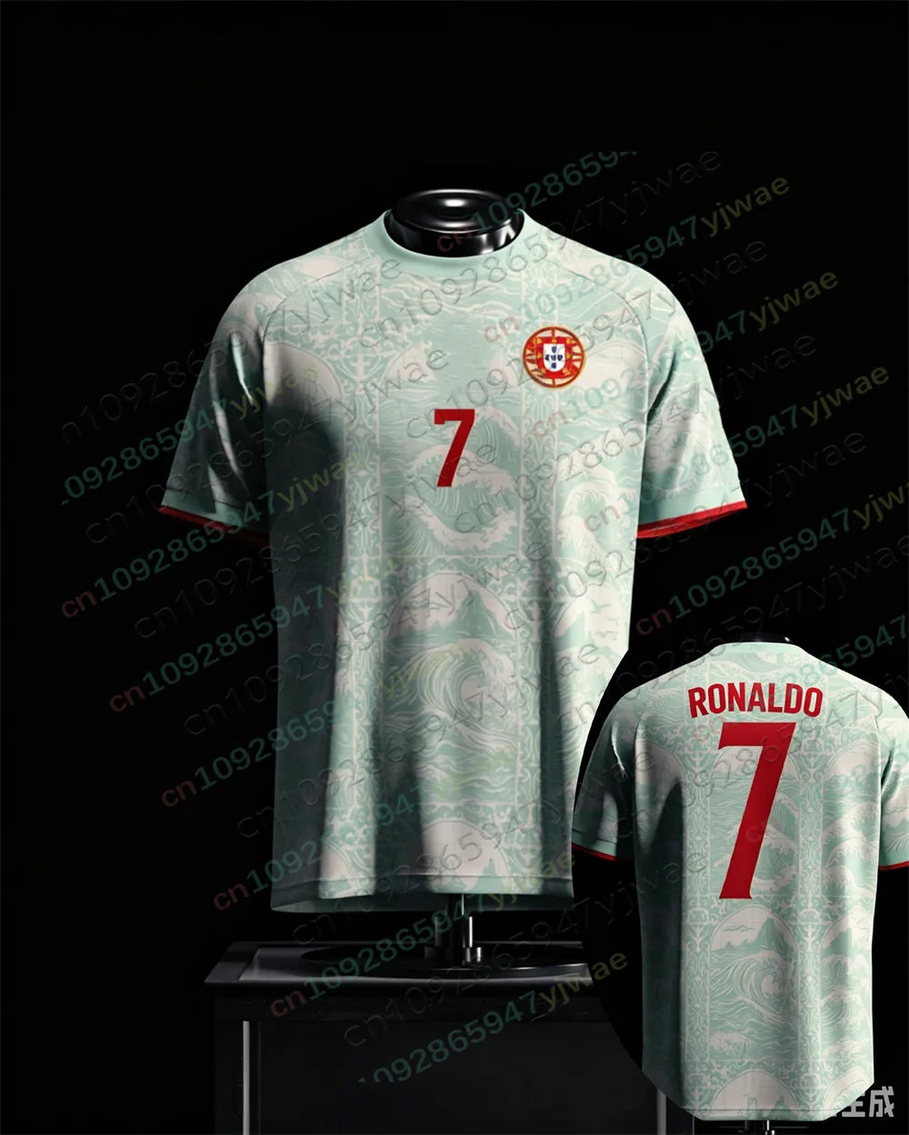 Maillot Ronaldo Édition Fan 2026 – 2 Coloris | Séchage Rapide | XXS à 6XL