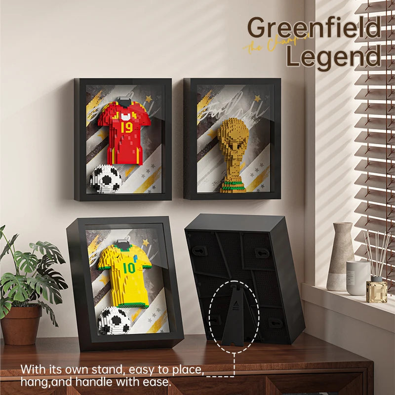 Cadre Football Collector 🏆⚽ | Plus de 800 Pièces à Assembler