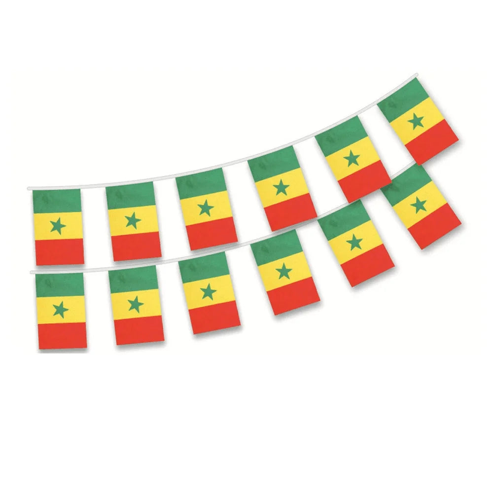 Senegal Bunting Flags 🔥🇸🇳 | Décore Tes Fêtes Avec Style