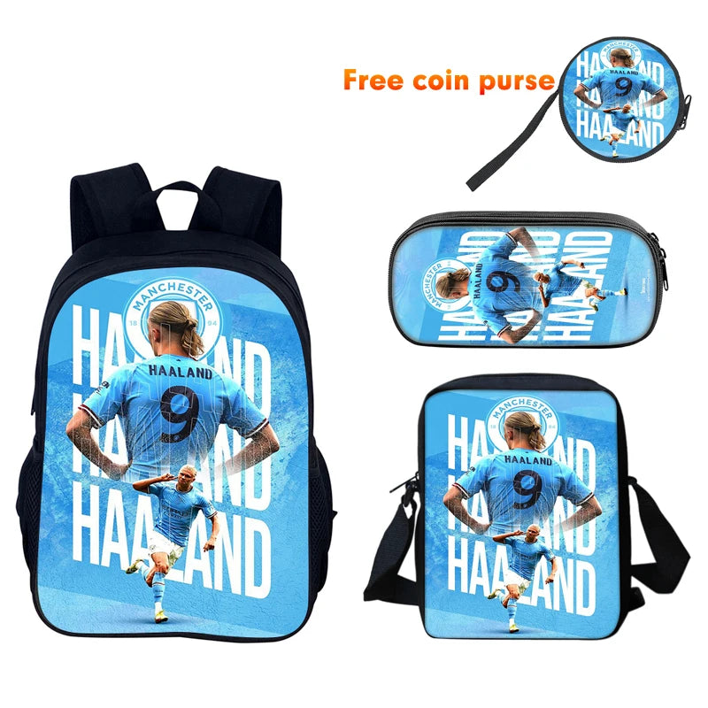Haaland School Trio 🔥🎒⚽ | Le Sac des Jeunes Buteurs
