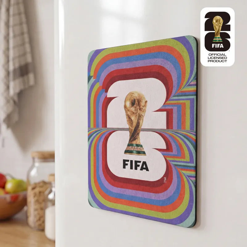 FIFA 2026 Fan Pack | Aimant Réfrigérateur + Épingle Créative | Édition Coupe du Monde