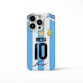 Messi Gloss Elite 🔥📱⚽ | Coque iPhone Fan Messi Finition Brillante – iPhone 11→17 | 2 Coloris